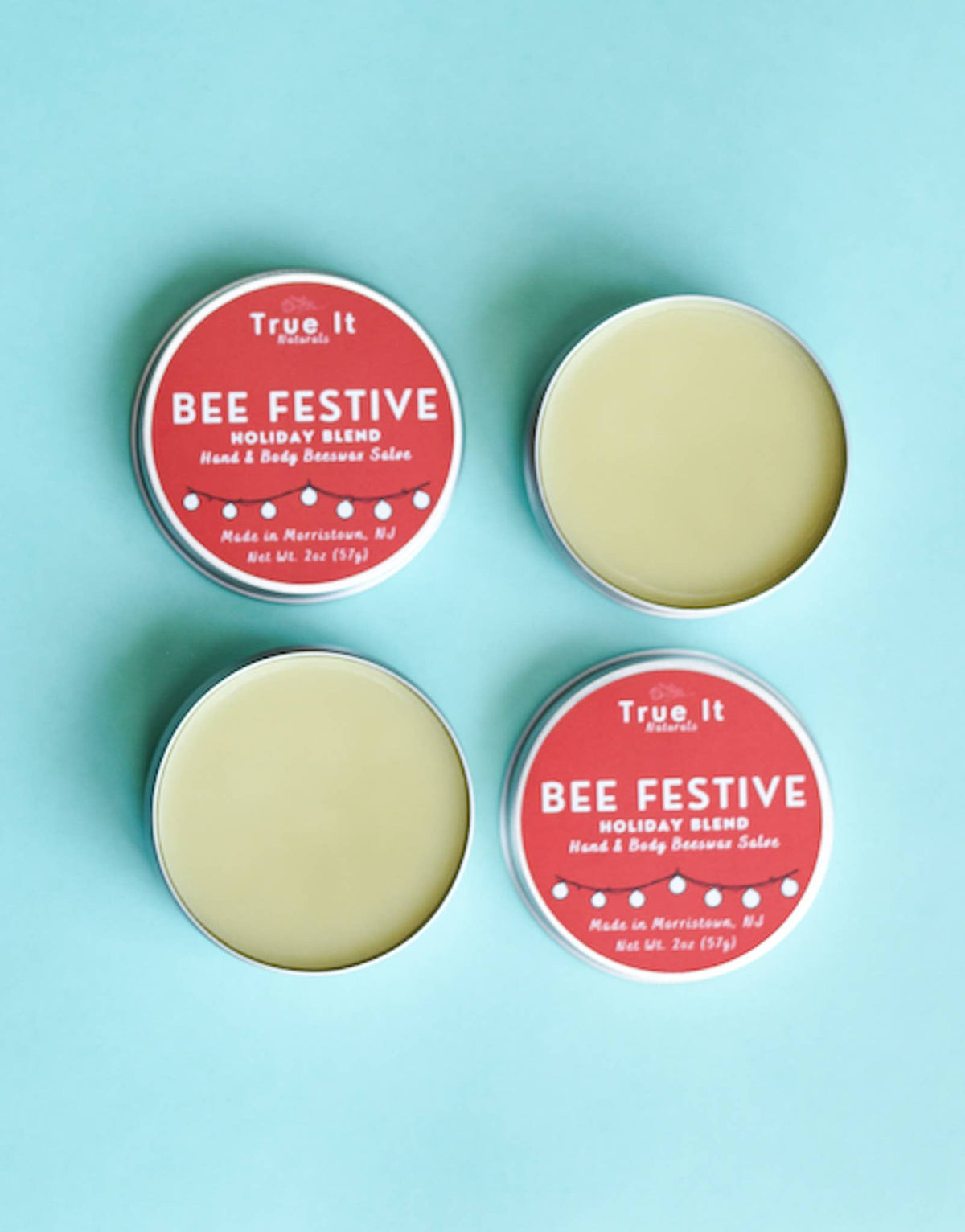 Holiday Beeswax Salve - BEE FESTIVE | Hand & Body Balm