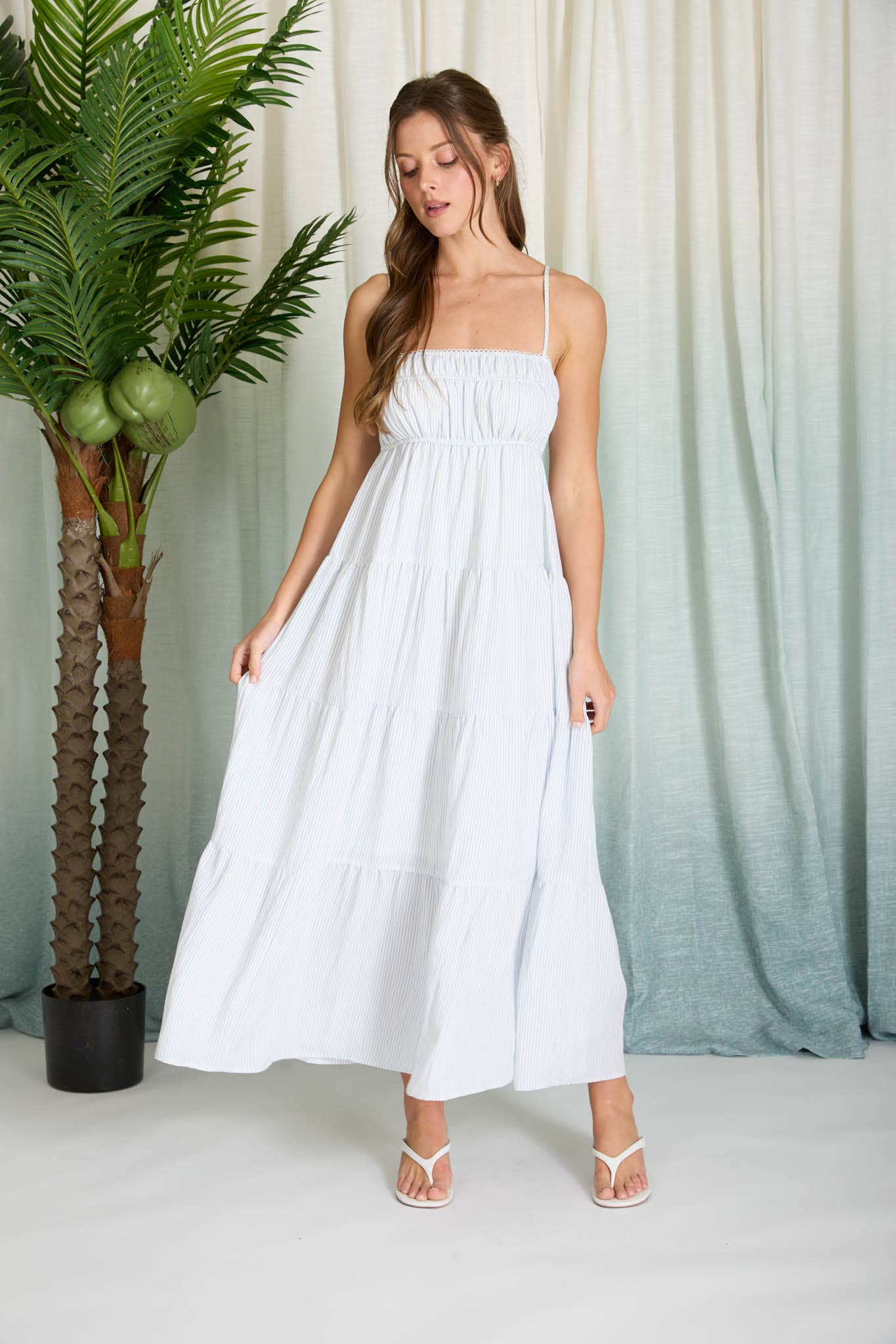 Coastal Calm Midi Dress