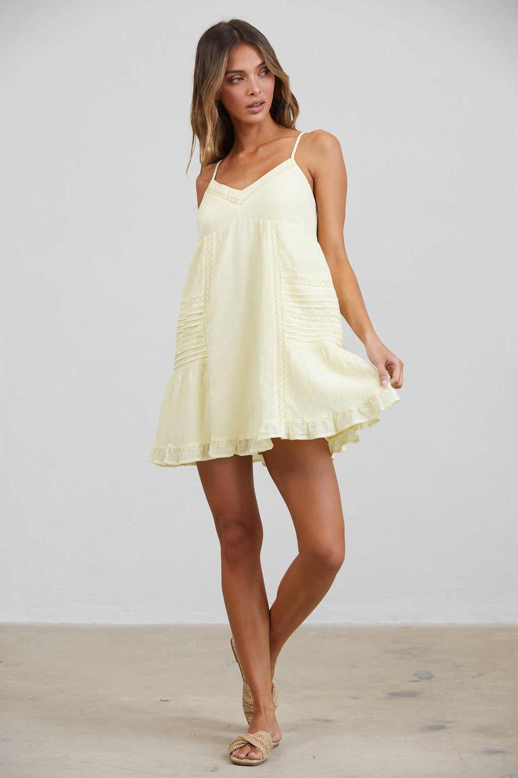Summer Babydoll Mini Dress