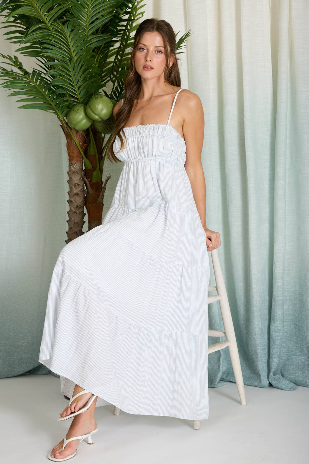 Coastal Calm Midi Dress