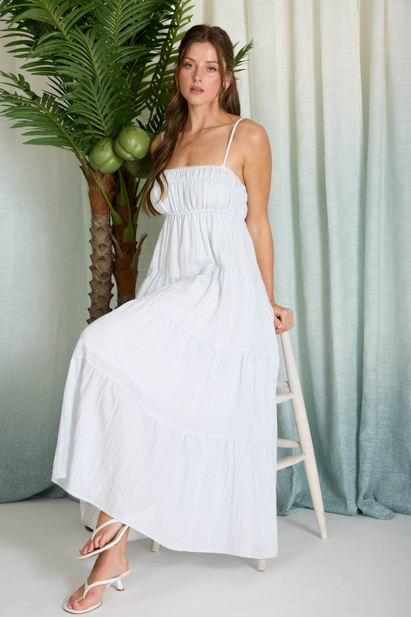 Coastal Calm Midi Dress