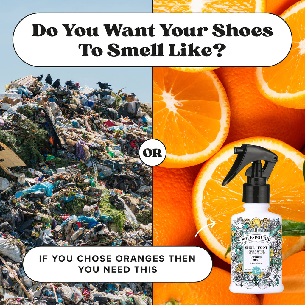 Sole~Pourri Shoe + Foot Odor Eliminator Citrus Mint 10mL