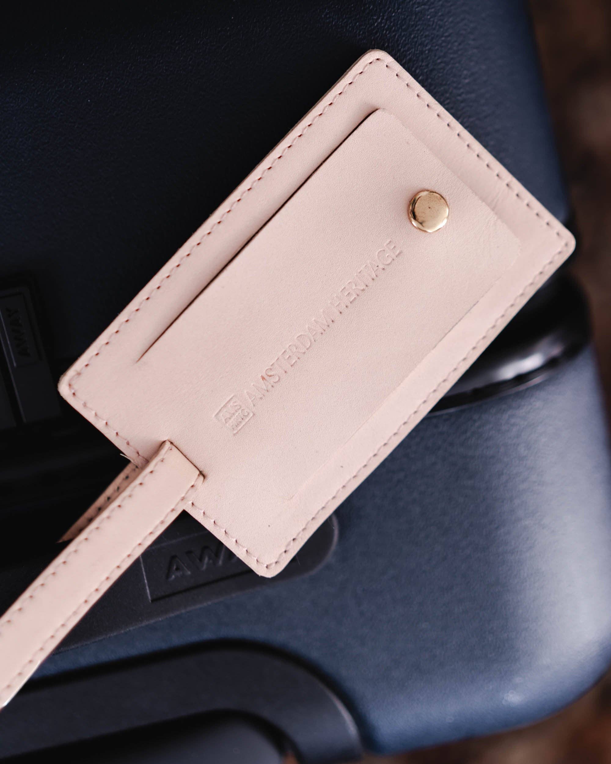 Leather Luggage Tag