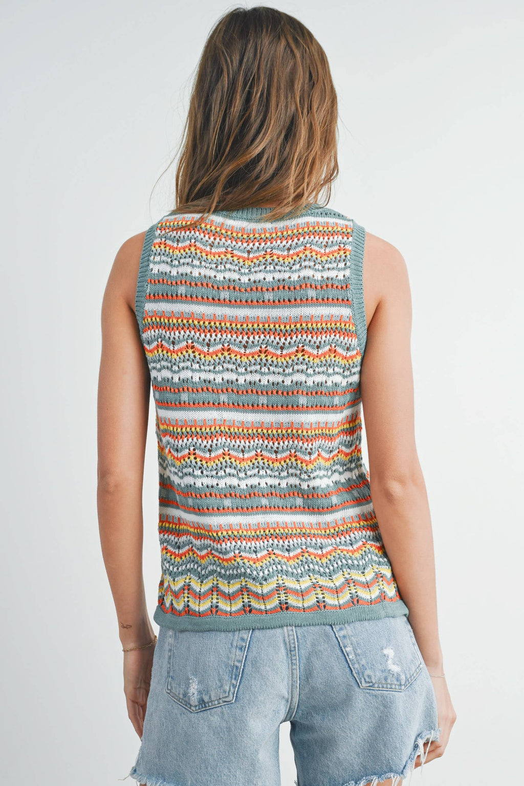 Cotton Canyon Breeze Crochet Tank