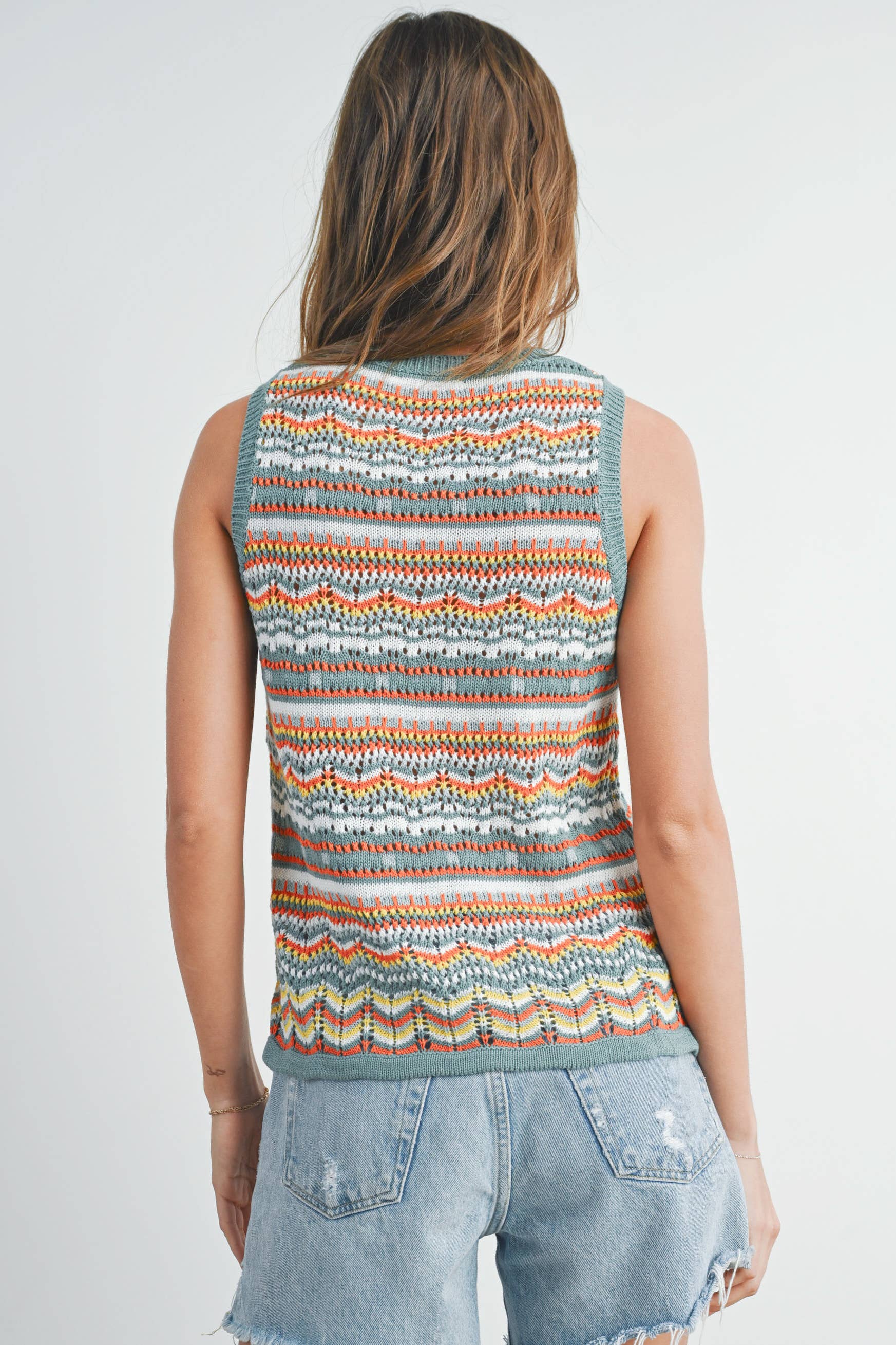 Cotton Canyon Breeze Crochet Tank