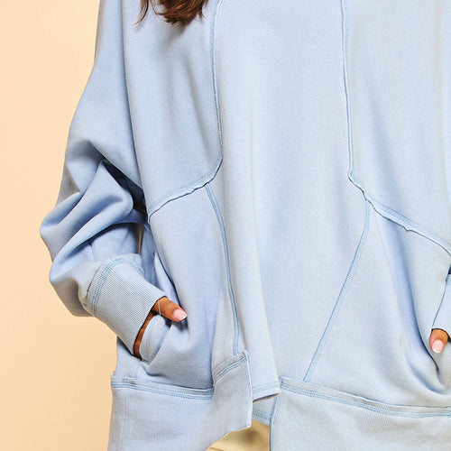 Cotton Camden Sweatshirt Pullover Top