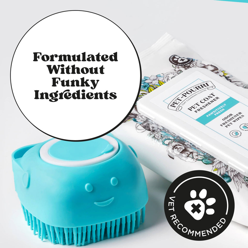 Pet~Pourri - Pet Coat Wipes - 50ct - Pawsitively Fresh Scent