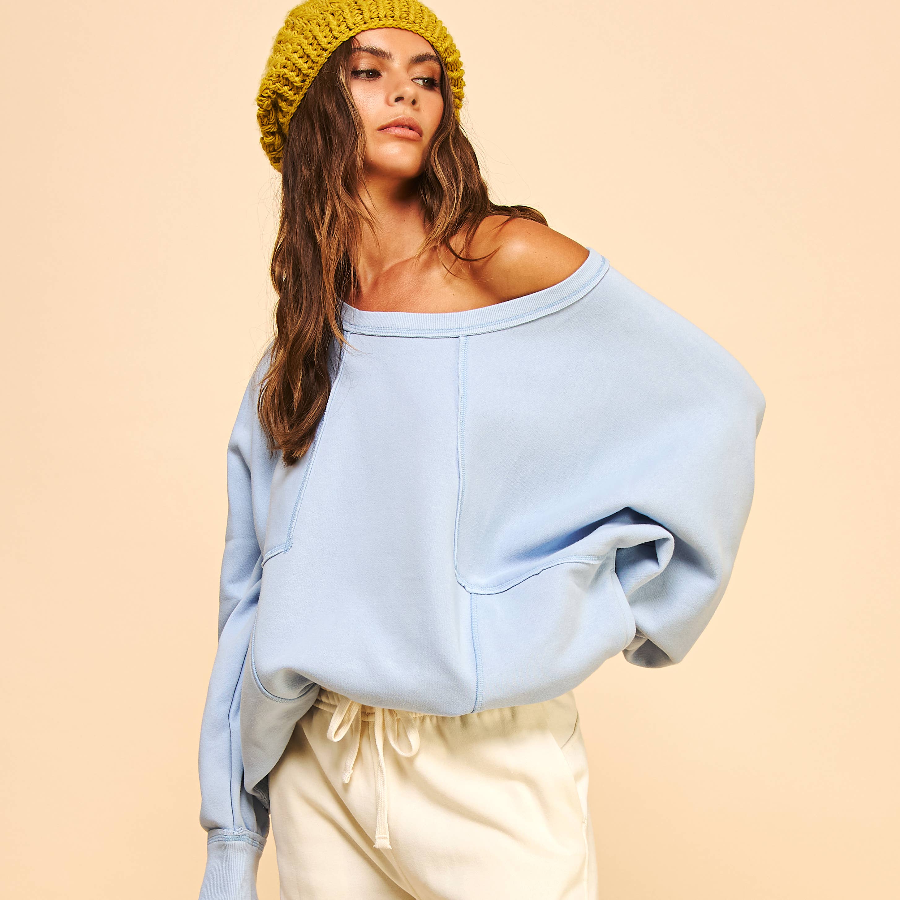 Cotton Camden Sweatshirt Pullover Top