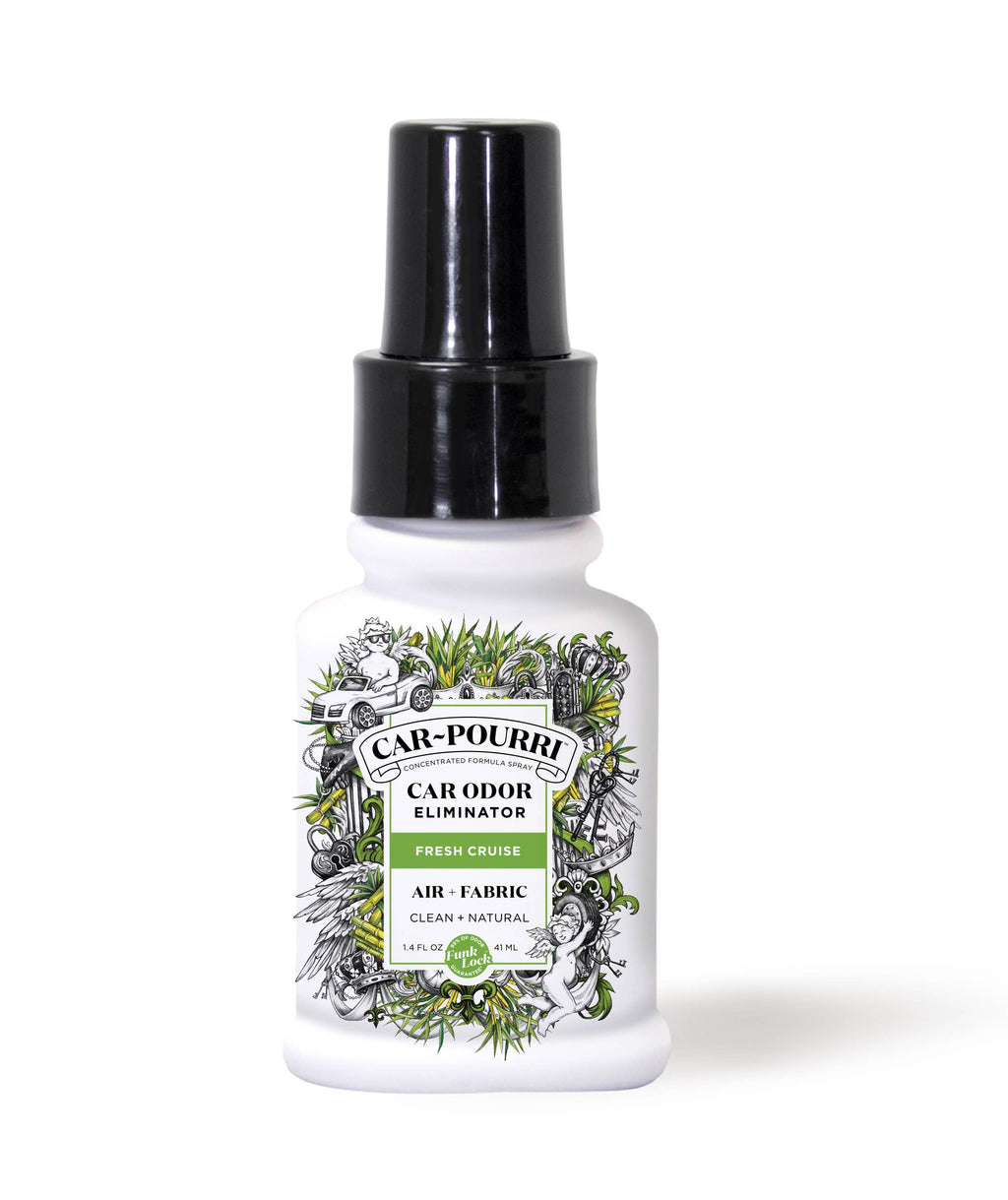 Car~Pourri Air + Fabric, Fresh Cruise, Odor Refresher 1.4oz