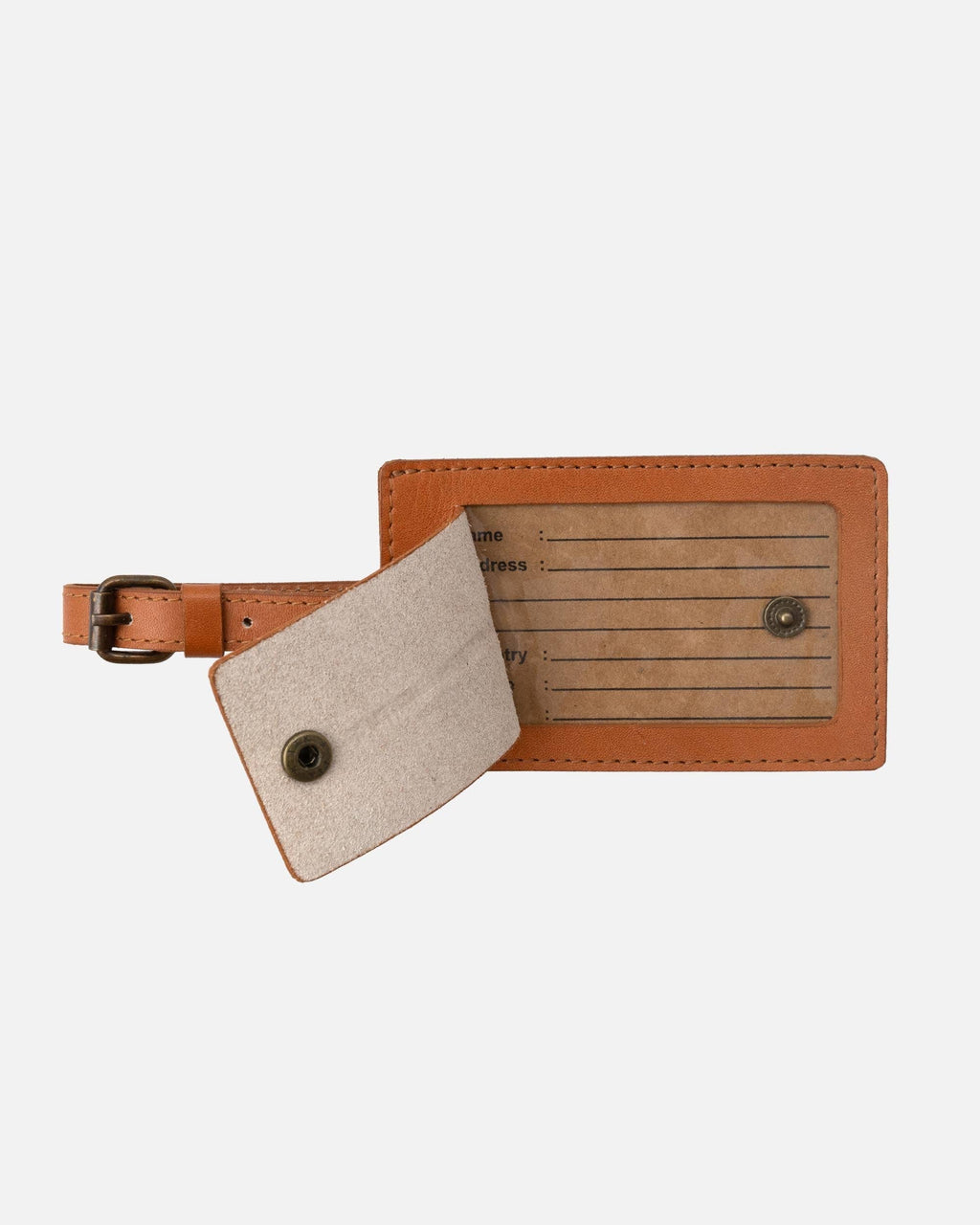 Leather Luggage Tag