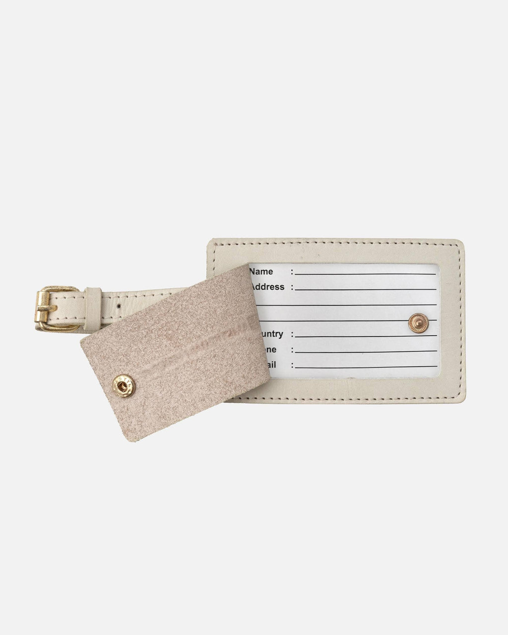 Leather Luggage Tag