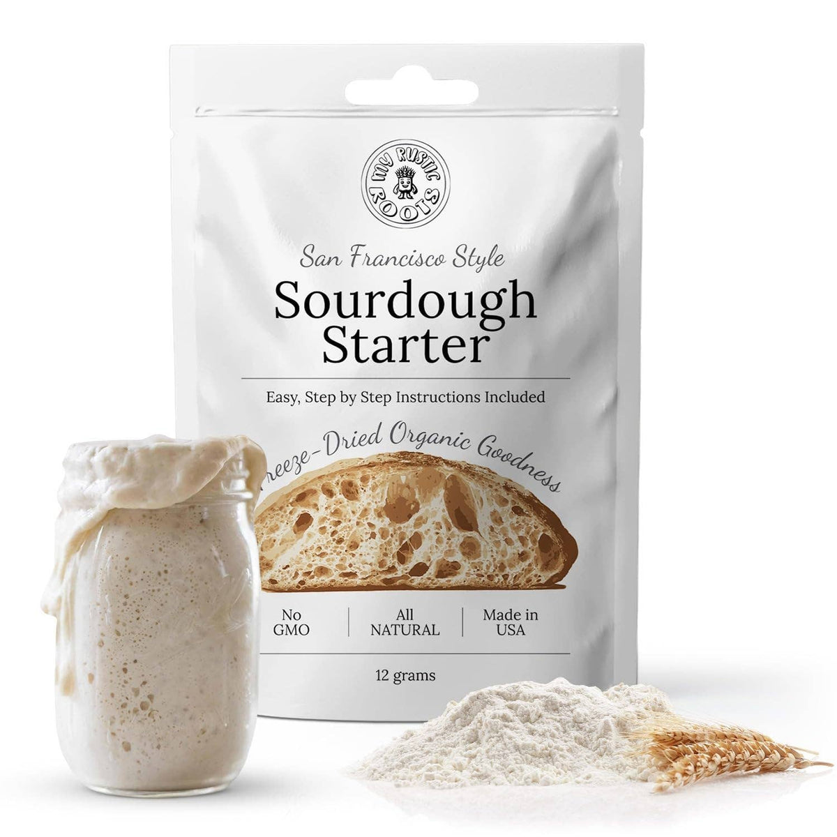 Original White Sourdough Starter Culture - Organic