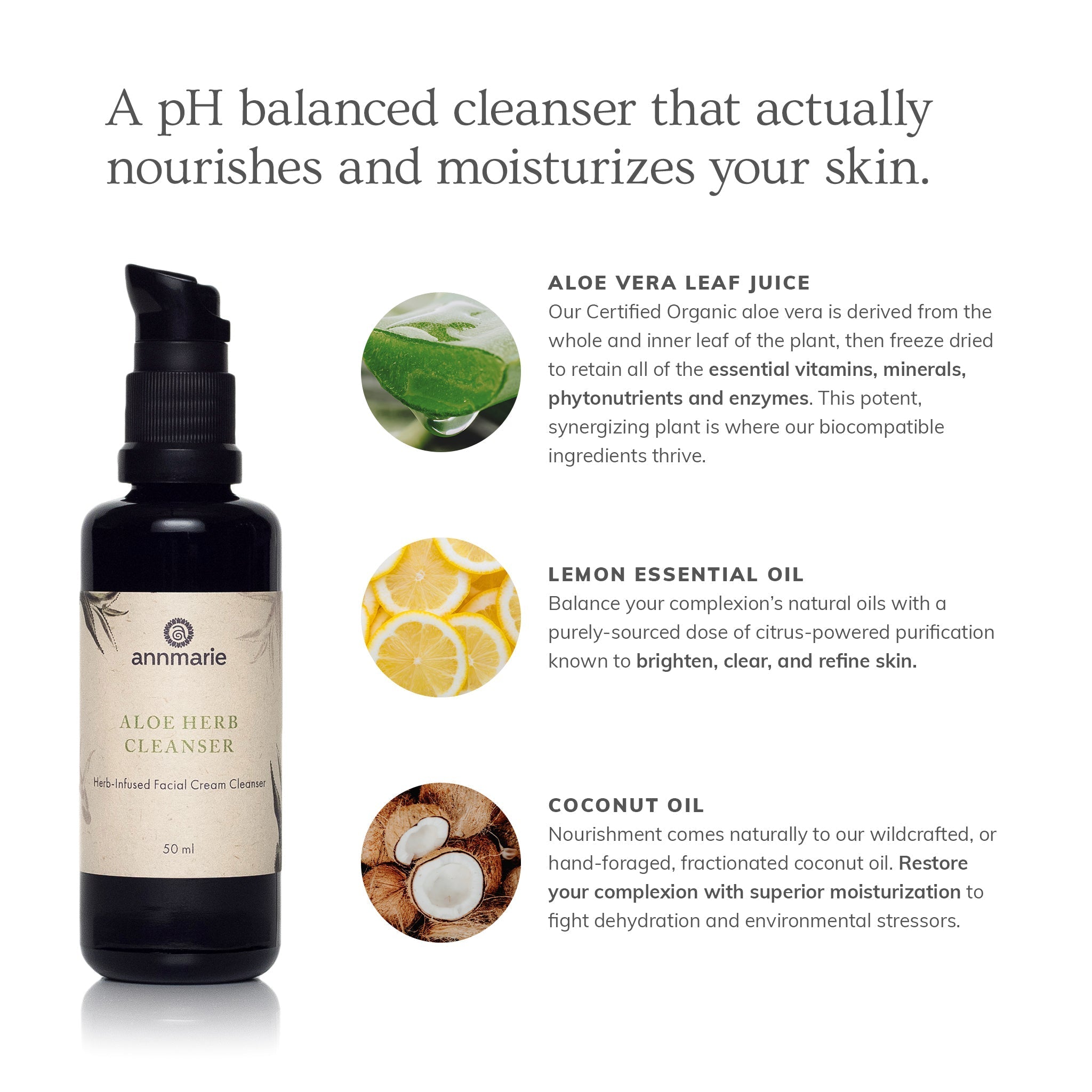 Aloe Herb Cleanser (50ml)- Collective