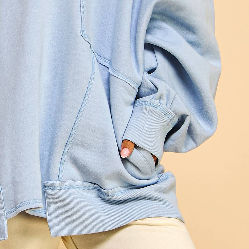 Cotton Camden Sweatshirt Pullover Top