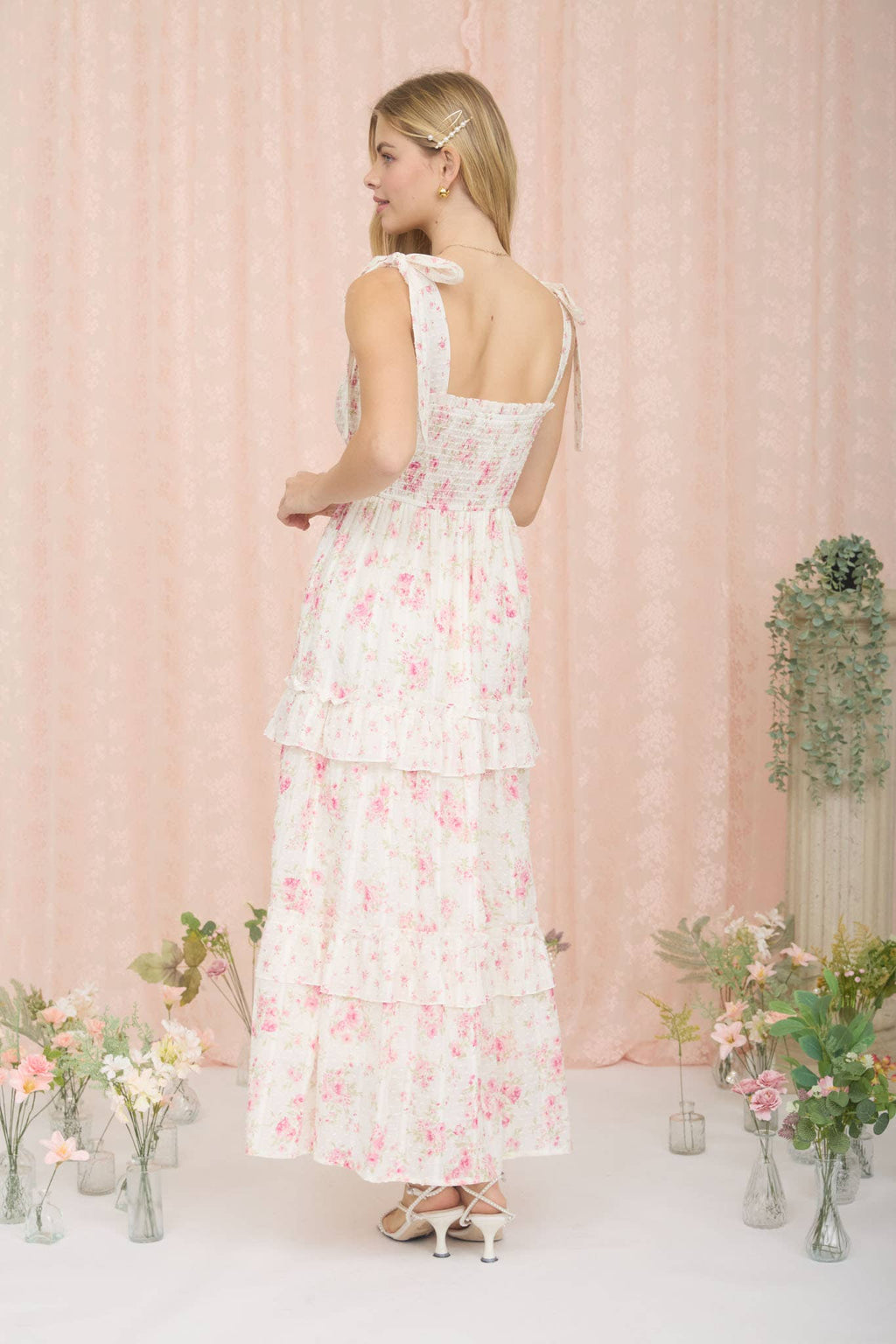 Primrose Floral Midi Dress