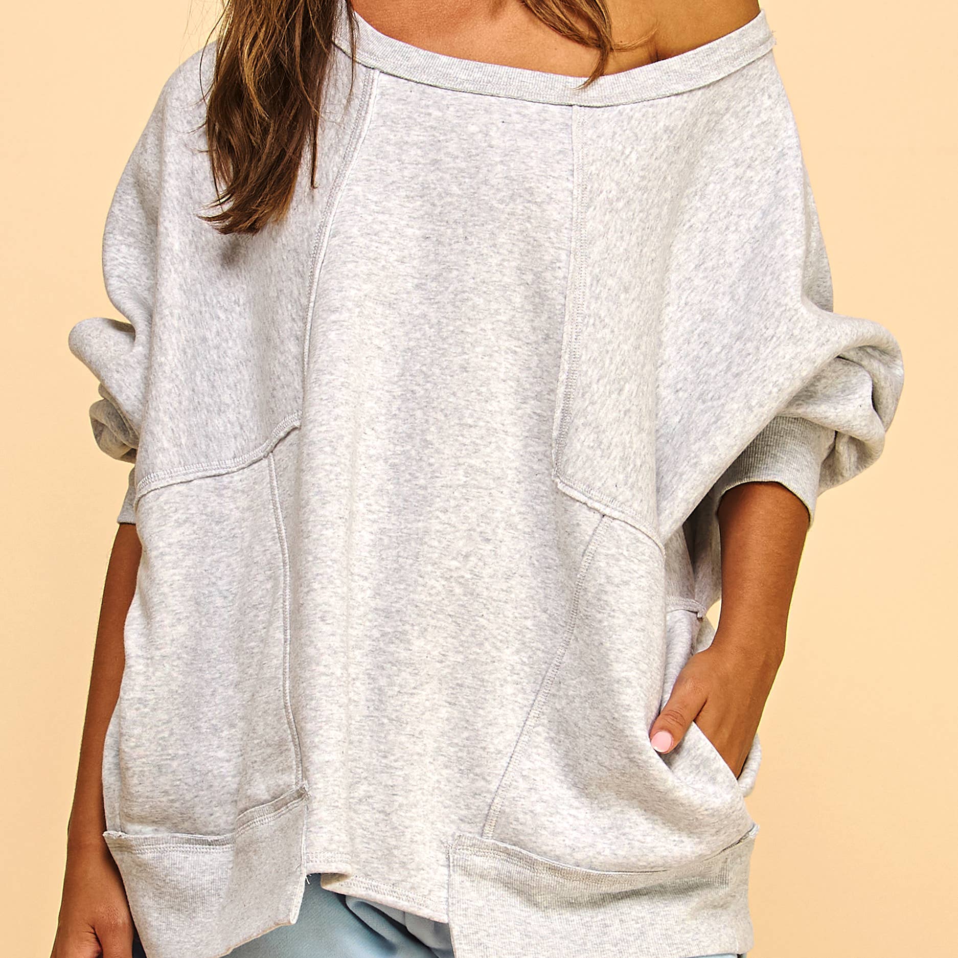 Cotton Camden Sweatshirt Pullover Top