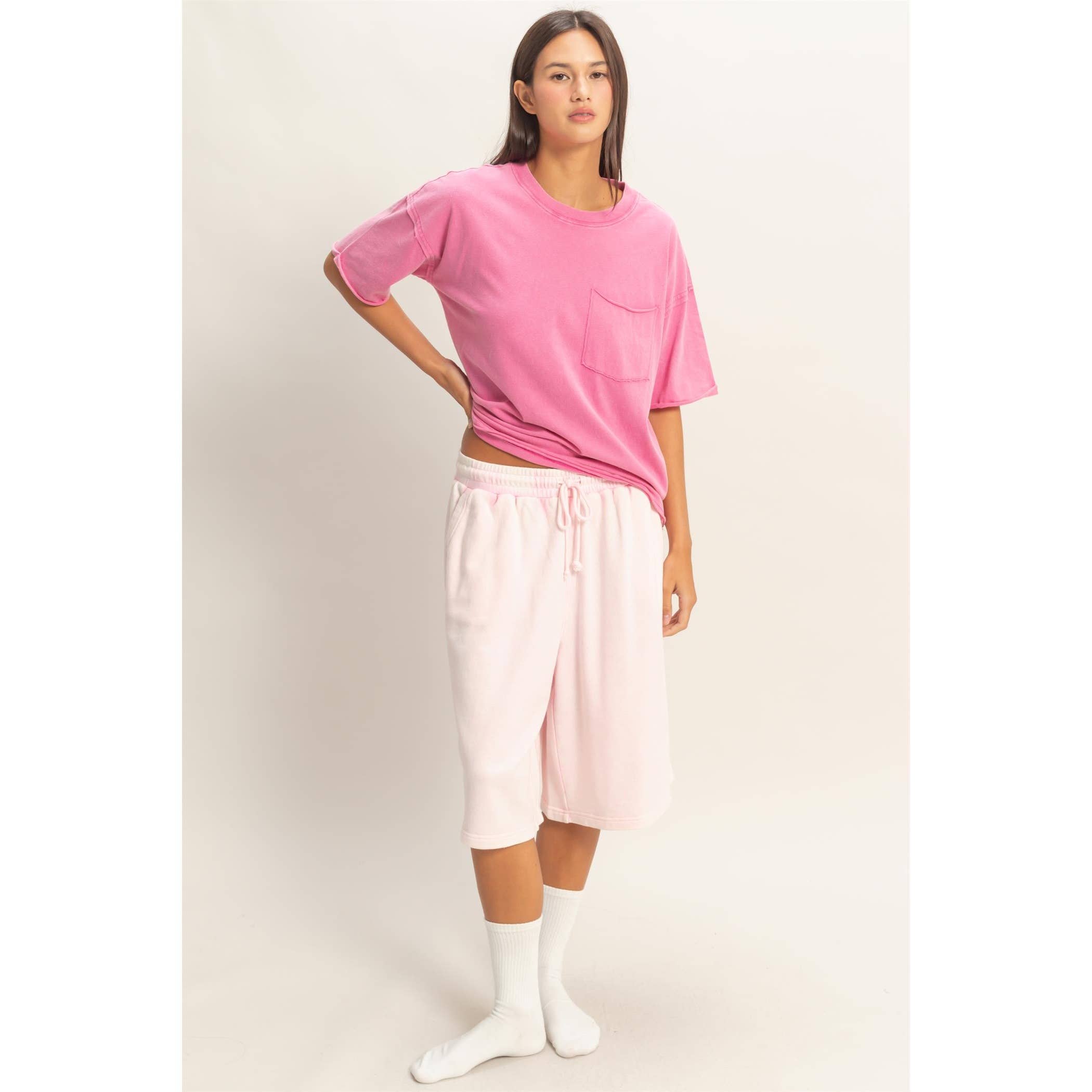 French Terry Bermuda Shorts