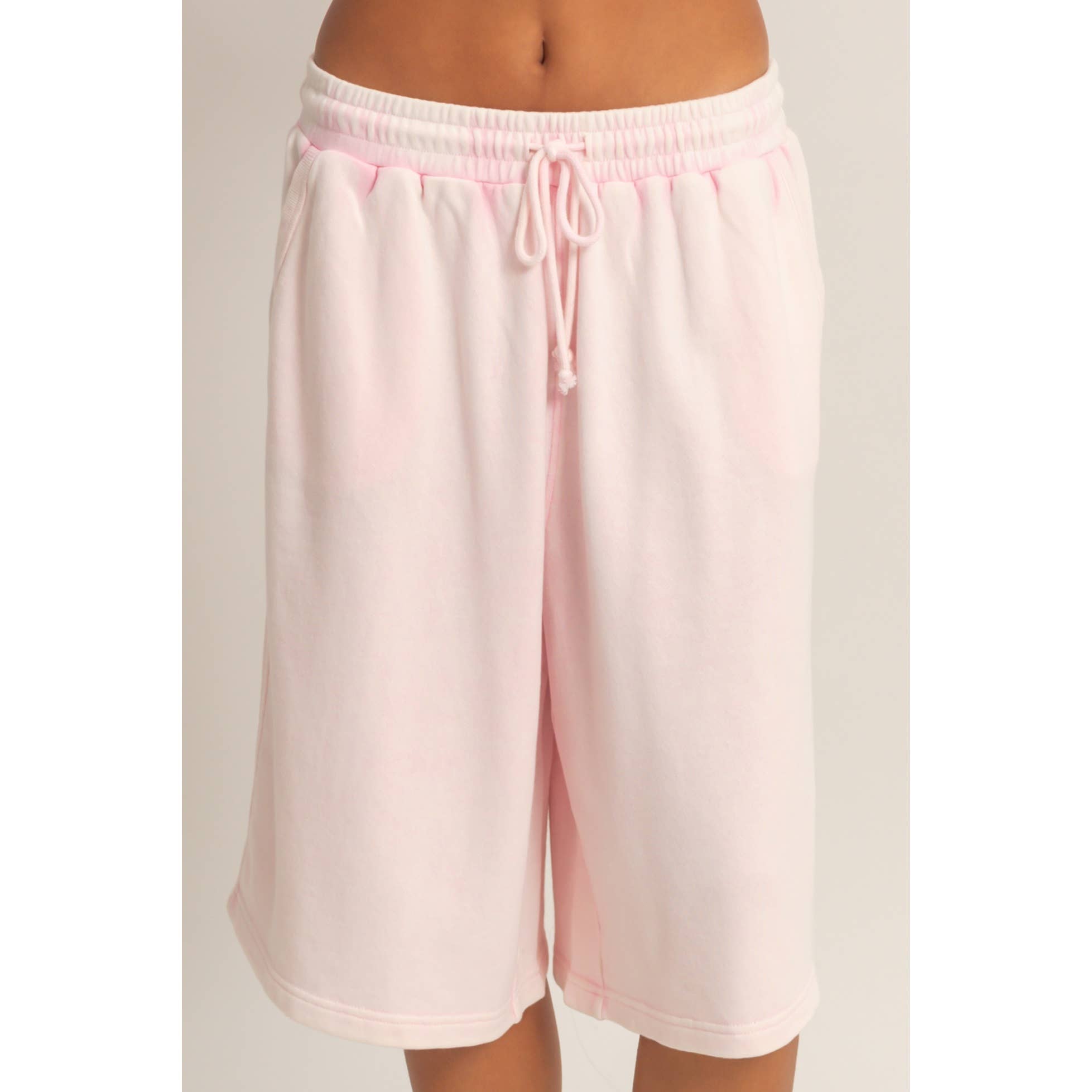 French Terry Bermuda Shorts