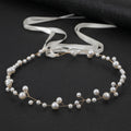Trendy Pearl Minimalist Bridal Headband Hairpiece