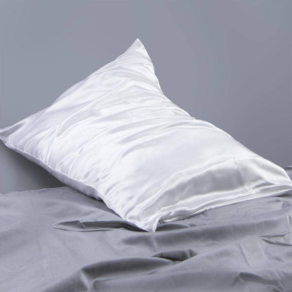 Mulberry Silk Pillowcase with Zippered Closure