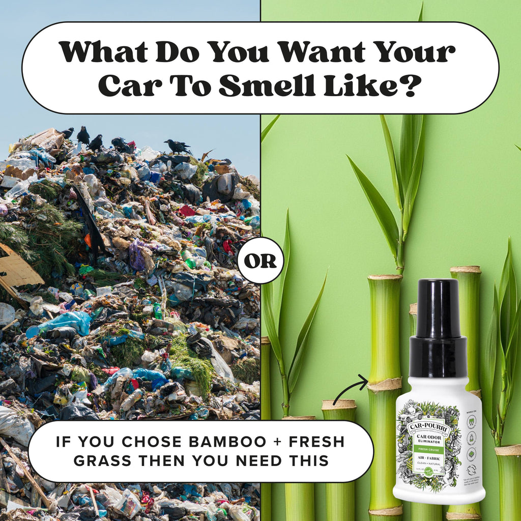 Car~Pourri Air + Fabric, Fresh Cruise, Odor Refresher 1.4oz