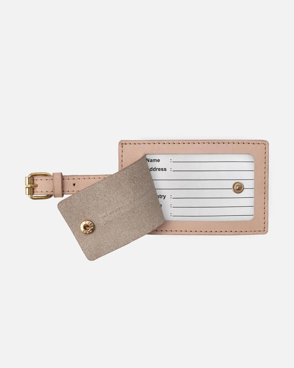Leather Luggage Tag