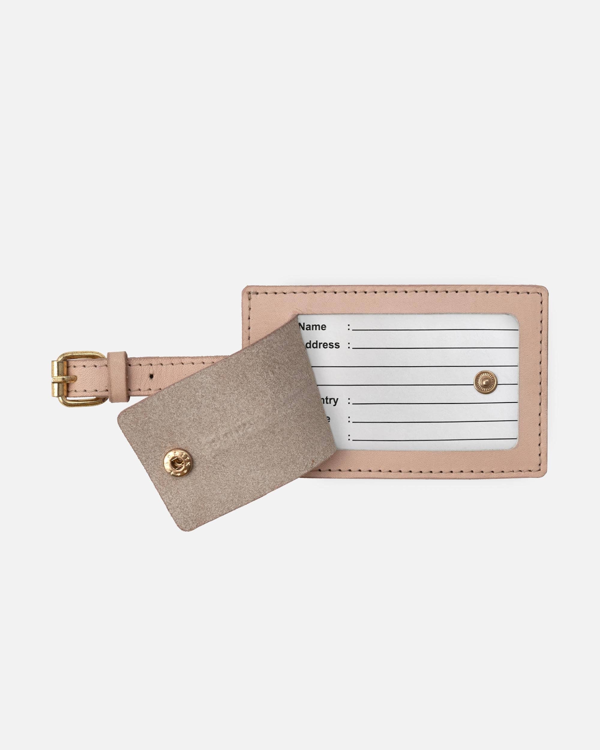 Leather Luggage Tag