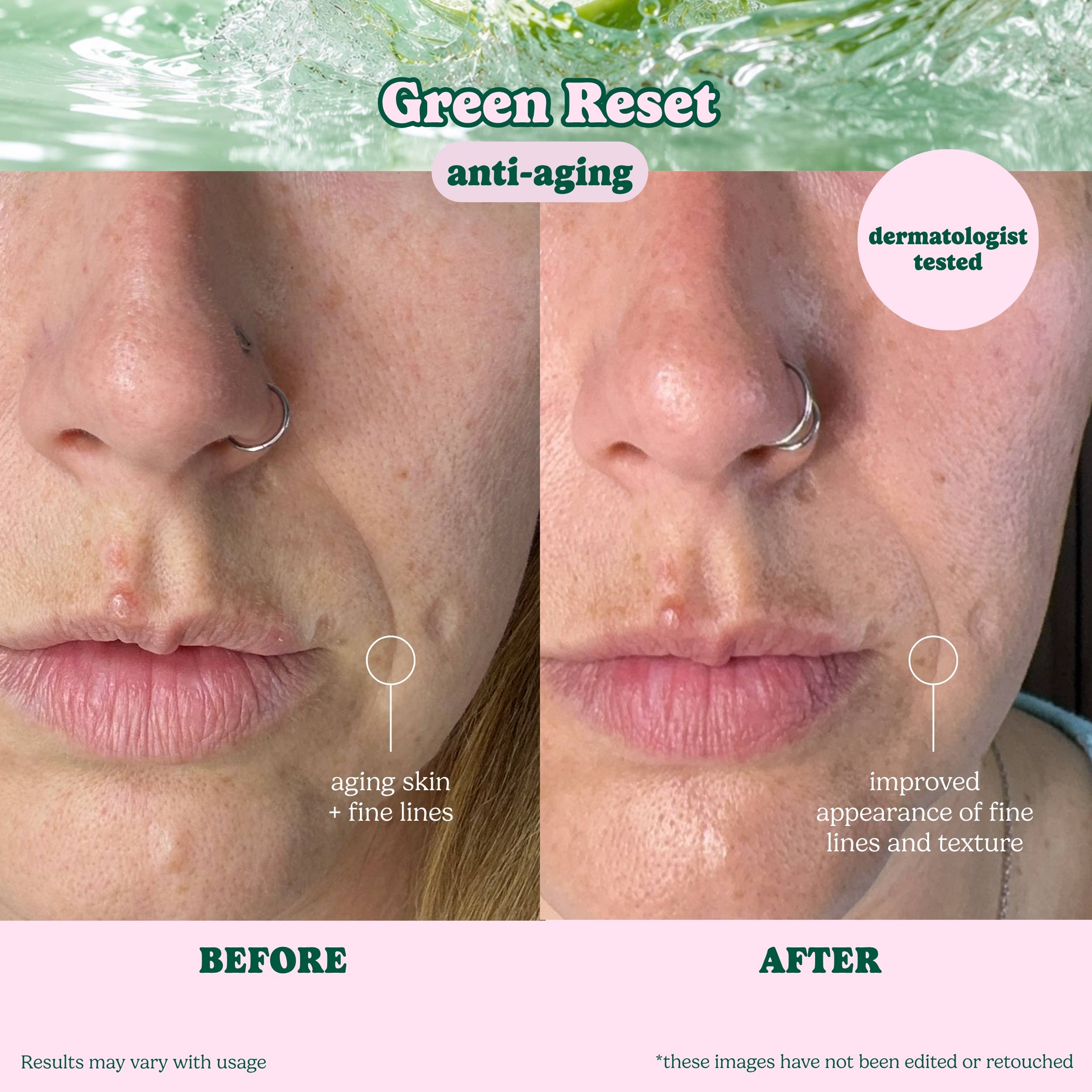 Green Reset Anti Aging Raw Juice Sheet Mask