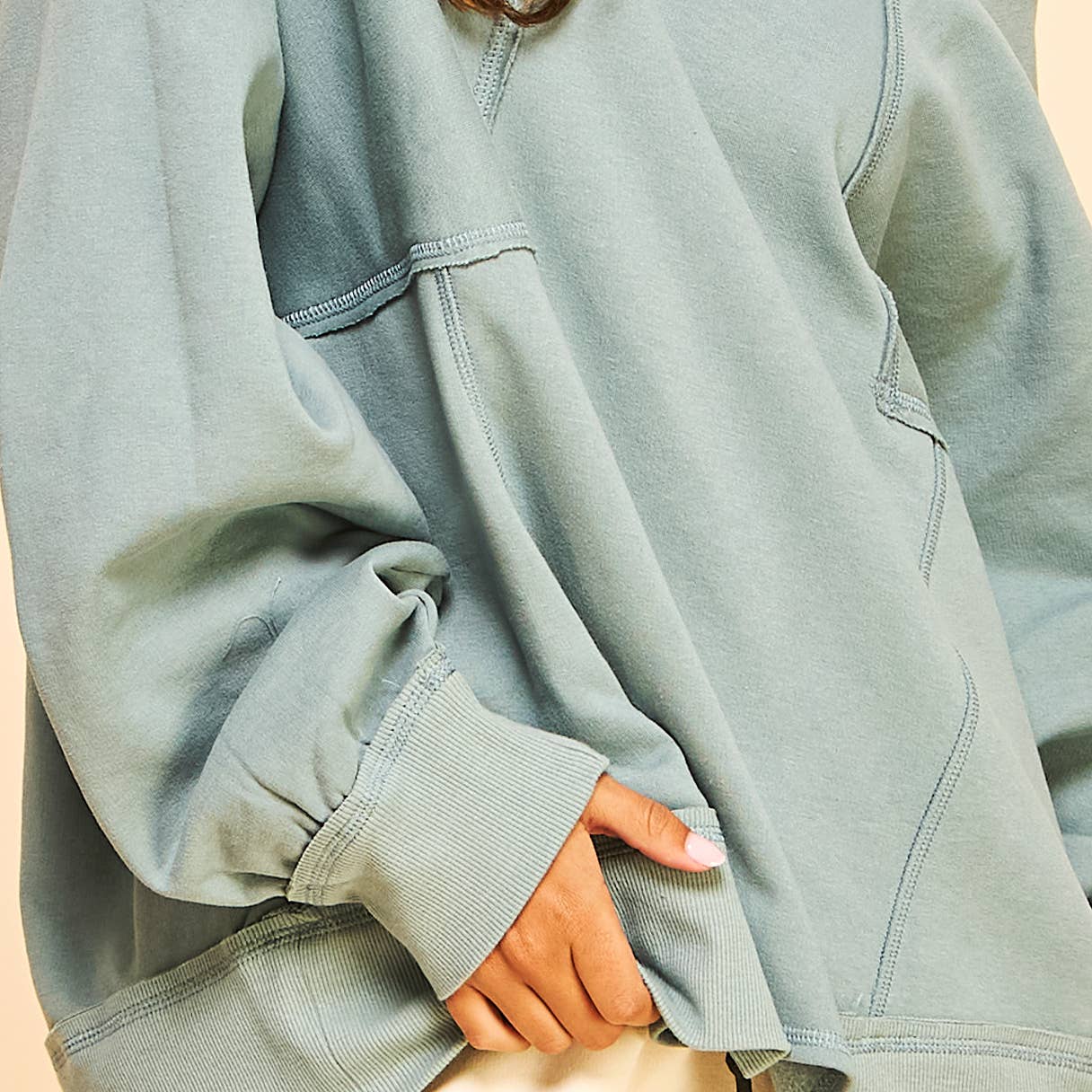 Cotton Camden Sweatshirt Pullover Top