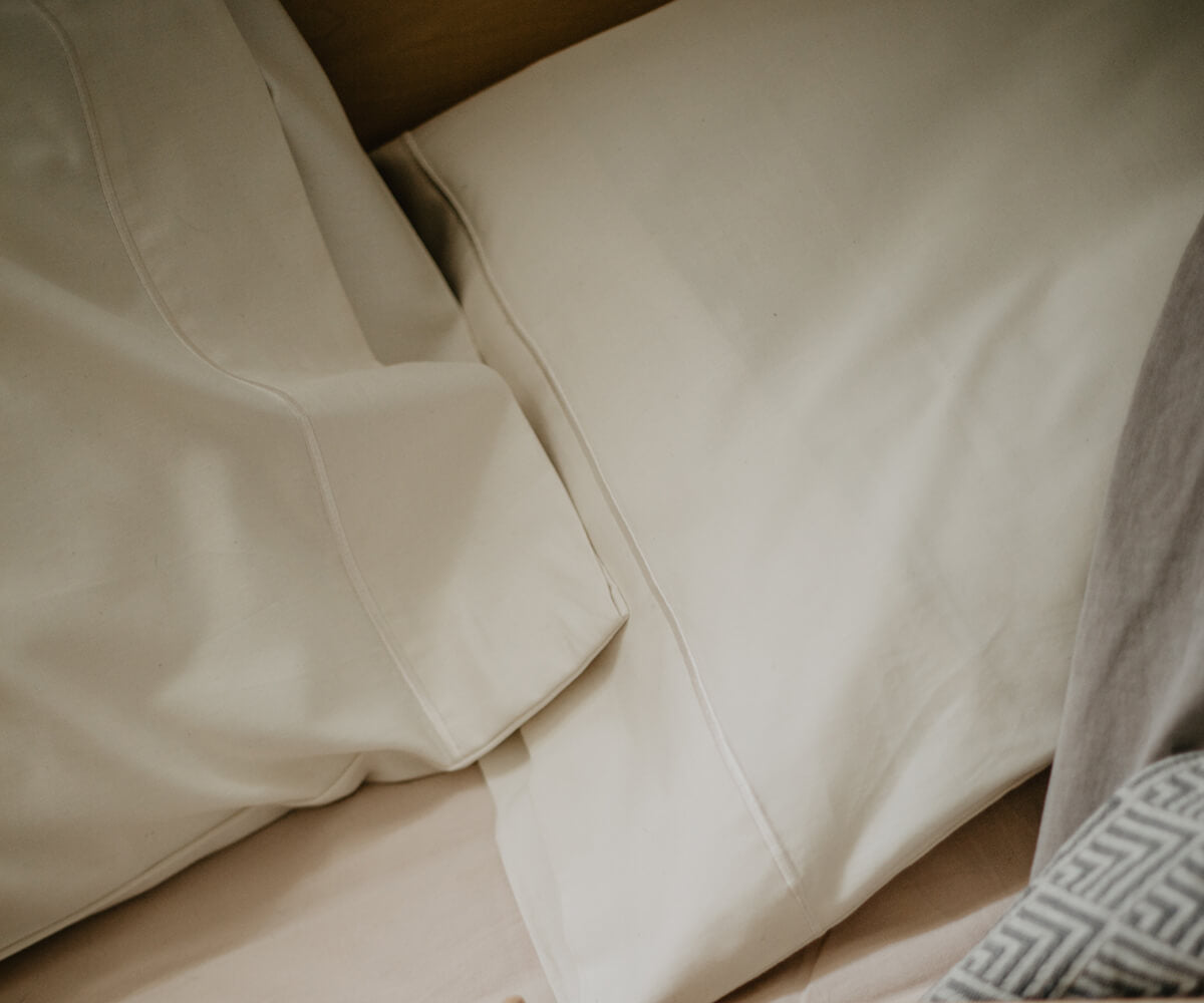 100% Organic Cotton Pillowcase Set, 400 TC